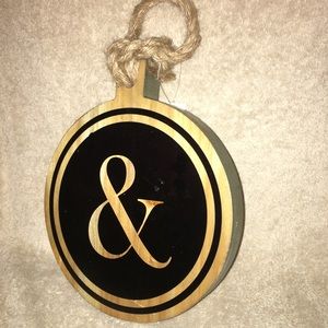 Wall hanging wooden Plaque 
&